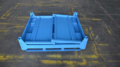 選擇合適的金屬周轉箱可對倉儲起到較大的幫助