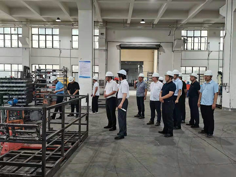 九華鎮(zhèn)重點企業(yè)來公司參觀學(xué)習(xí)