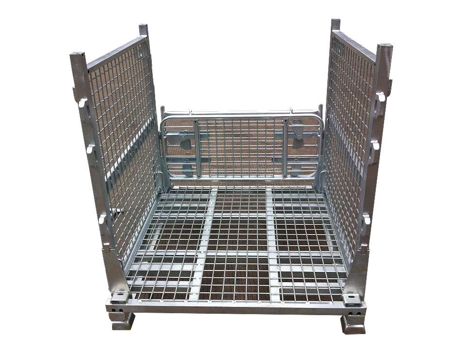 軍工折疊鍍鋅網(wǎng)箱 軍工折疊鍍鋅網(wǎng)箱