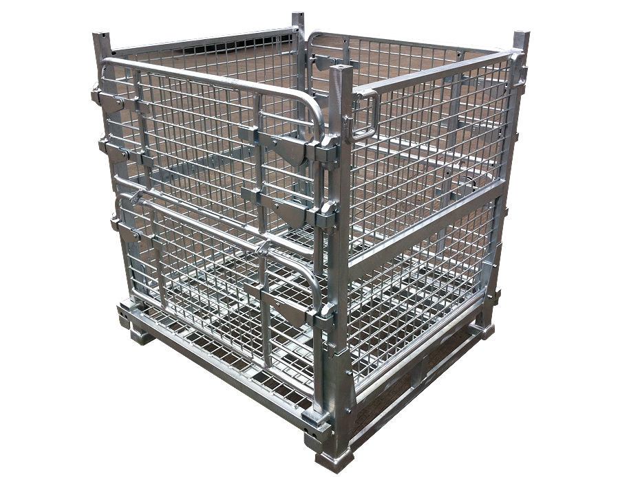 軍工折疊鍍鋅網(wǎng)箱 軍工折疊鍍鋅網(wǎng)箱