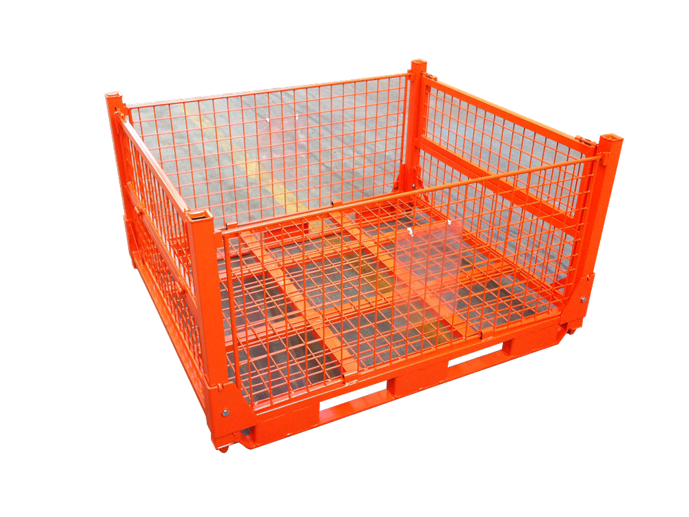 紅色折疊網(wǎng)箱 紅色折疊網(wǎng)箱