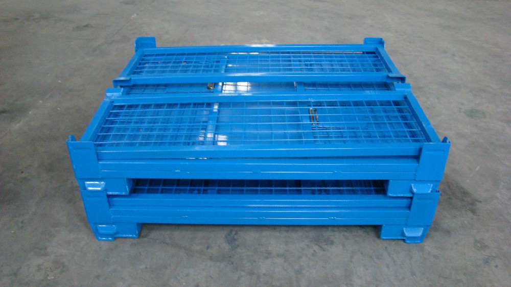 金屬折疊網(wǎng)箱：靈動(dòng)高效的倉(cāng)儲(chǔ)革命者